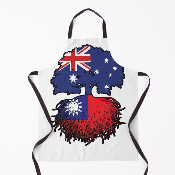 Item preview, Taiwan Taiwanese Australian Australia Tree Roots Flag designed and sold by FlagX.