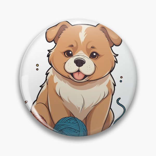 Artikelvorschau, Entzückende mollige Hundeillustration - süßes und verspieltes Design entworfen und verkauft von Icenutikul1122.