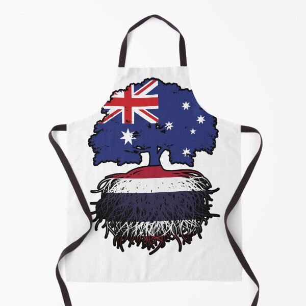 Item preview, Thailand Thai Australian Australia Tree Roots Flag designed and sold by FlagX.
