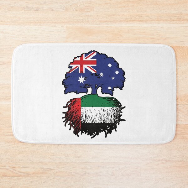 Item preview, United Arab Emirates Emirati Australian Australia Tree Roots Flag designed and sold by FlagX.