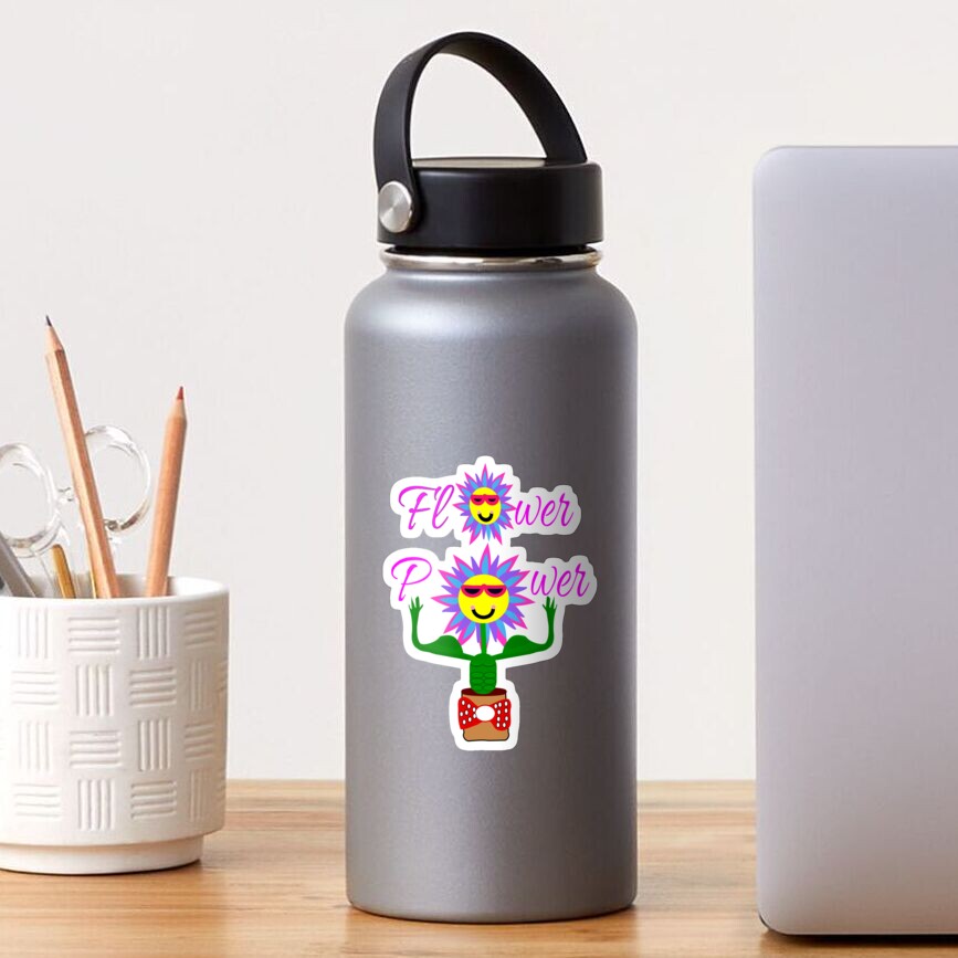 Flower Power, power of the flower Sticker