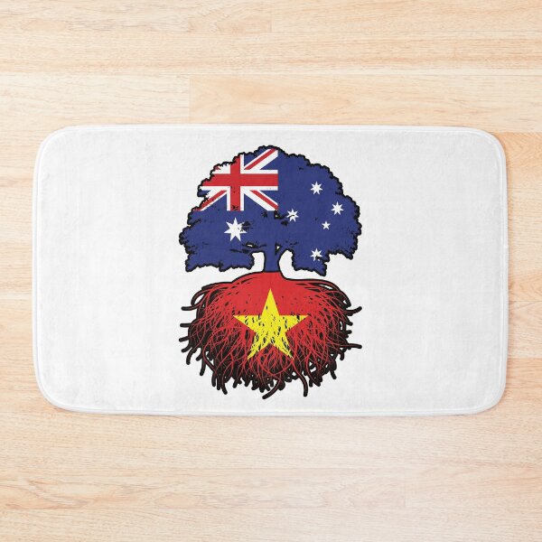 Item preview, Vietnam Vietnamese Australian Australia Tree Roots Flag designed and sold by FlagX.