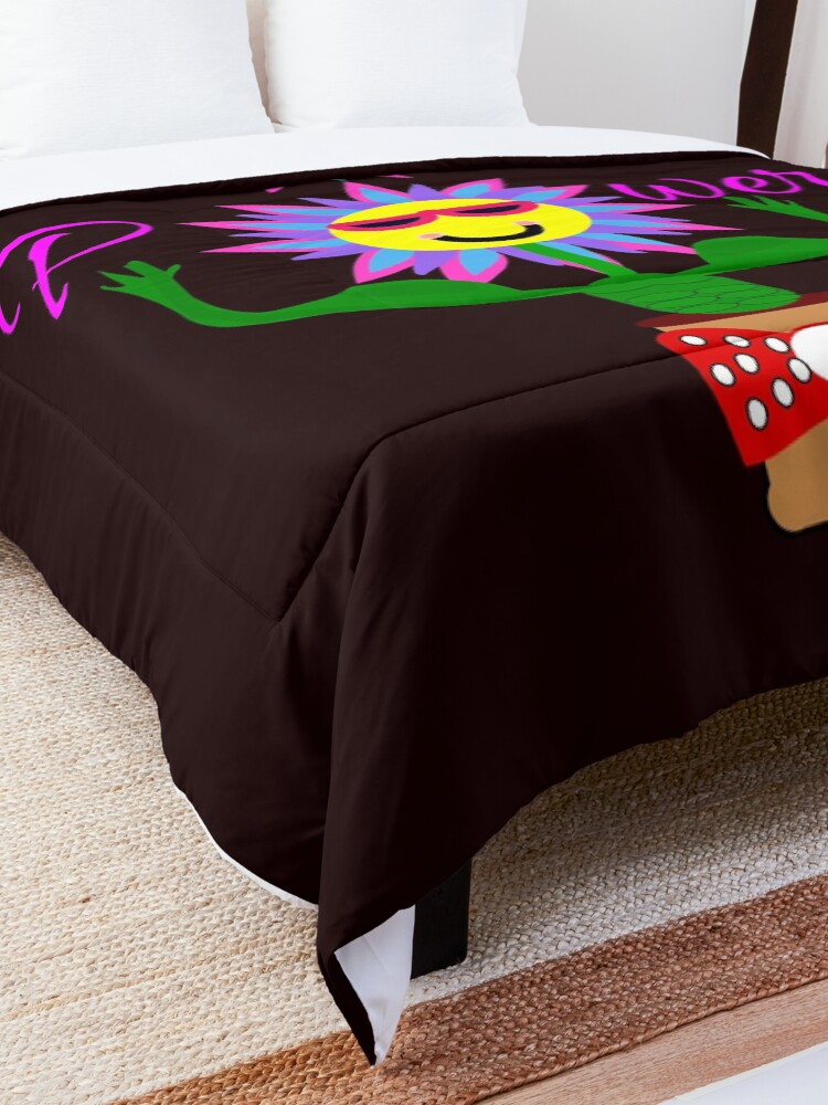 Alternate view of Flower Power, power of the flower Comforter