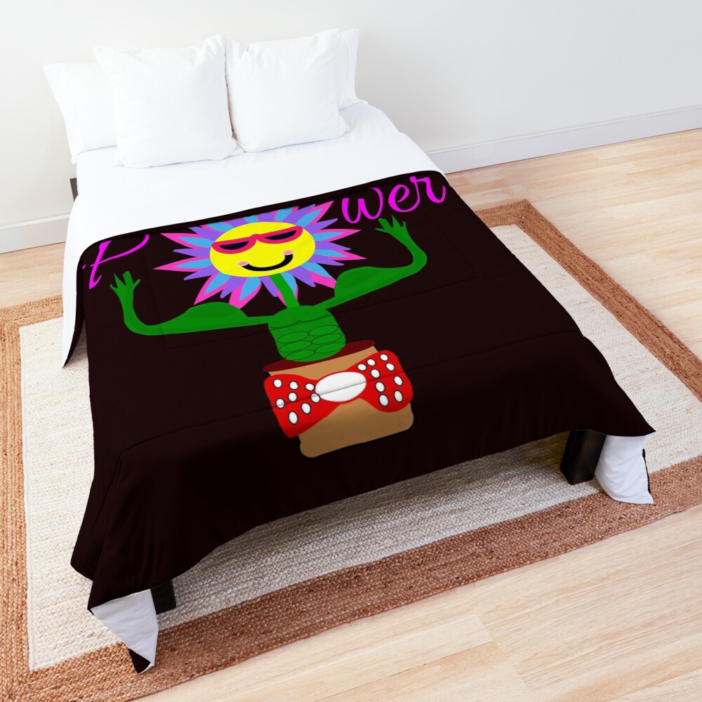 Flower Power, power of the flower Comforter