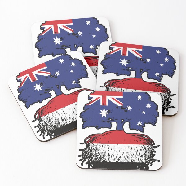 Item preview, Yemen Yemeni Australian Australia Tree Roots Flag designed and sold by FlagX.
