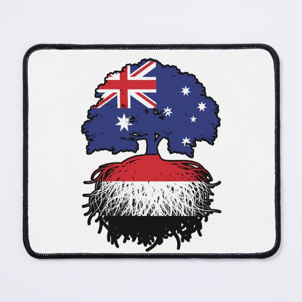 Item preview, Yemen Yemeni Australian Australia Tree Roots Flag designed and sold by FlagX.