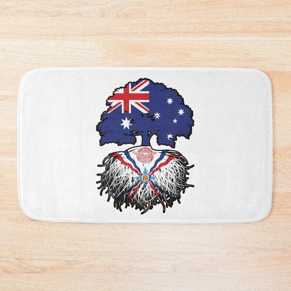 Item preview, Assyria Assyrian Australian Australia Tree Roots Flag designed and sold by FlagX.