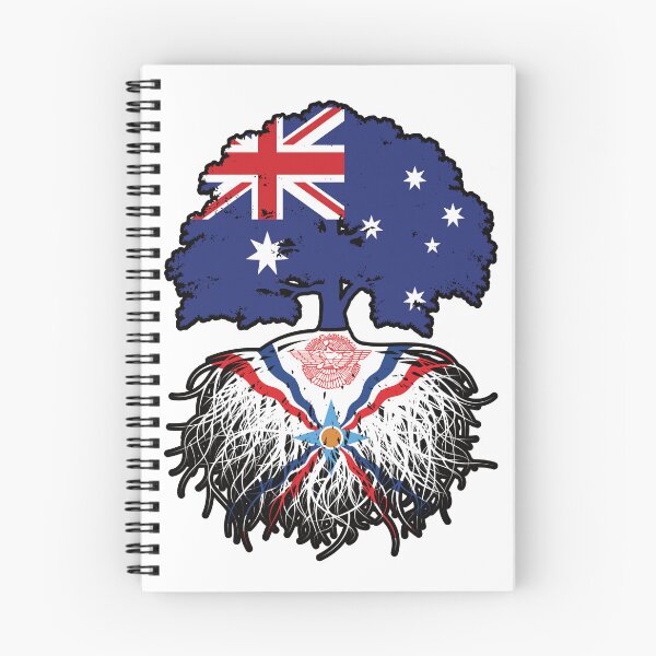 Item preview, Assyria Assyrian Australian Australia Tree Roots Flag designed and sold by FlagX.