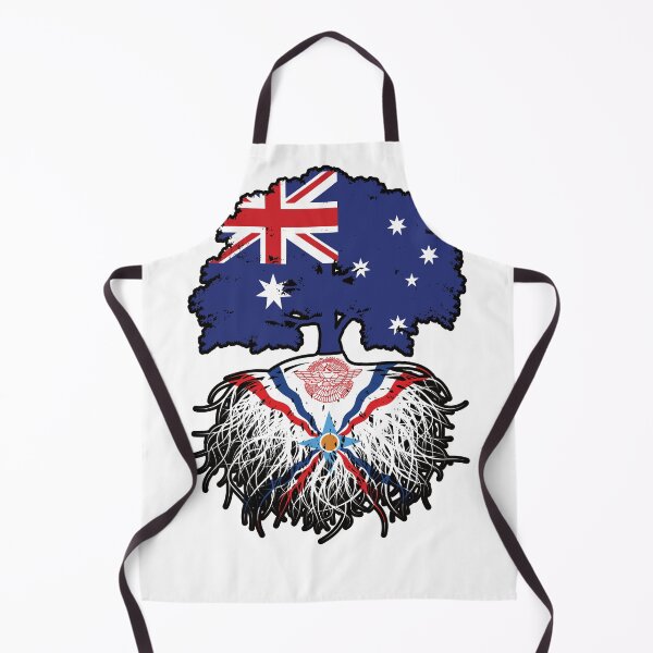 Item preview, Assyria Assyrian Australian Australia Tree Roots Flag designed and sold by FlagX.
