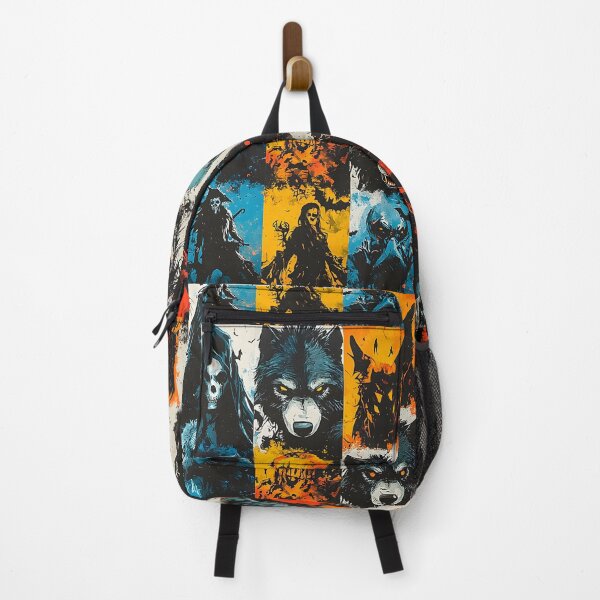 Item preview, Halloween Evil Mashup Pattern designed and sold by FantasticSME.