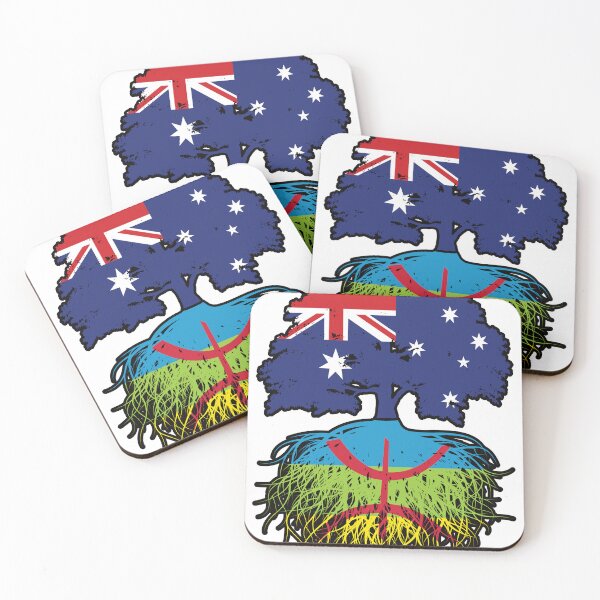 Item preview, Amazigh Berber Australian Australia Tree Roots Flag designed and sold by FlagX.