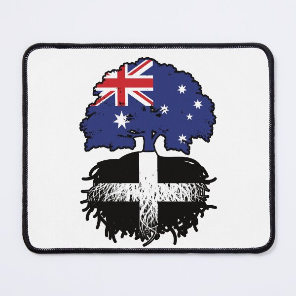 Item preview, Cornwall Cornish Australian Australia Tree Roots Flag designed and sold by FlagX.
