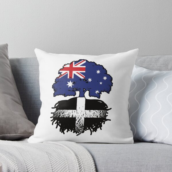 Item preview, Cornwall Cornish Australian Australia Tree Roots Flag designed and sold by FlagX.
