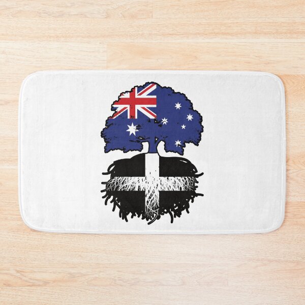 Item preview, Cornwall Cornish Australian Australia Tree Roots Flag designed and sold by FlagX.