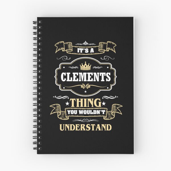 Item preview, It Is A Clements Thing You Wouldn't Understand Clements Name Shirt designed and sold by GensBarlow.