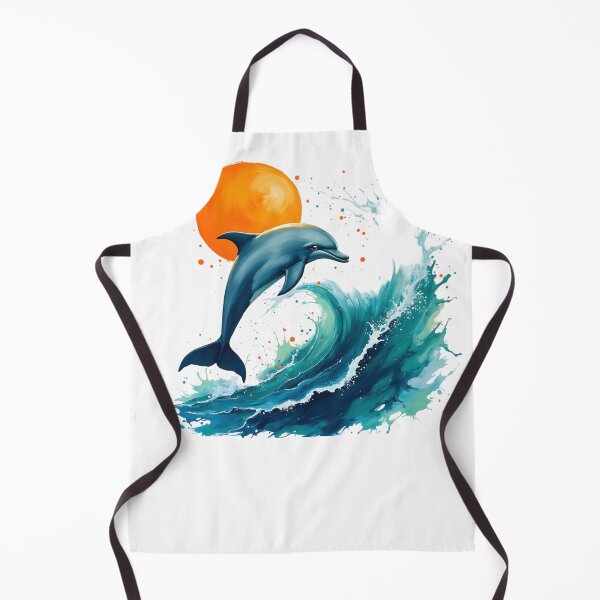 Item preview, Dolphin Jumping through the waves designed and sold by jkrphoto.