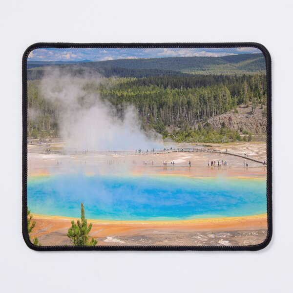 Item preview, The Living Colors of Giant Prismatic Spring designed and sold by KMNscapes – Ireland Prints & Beyond.