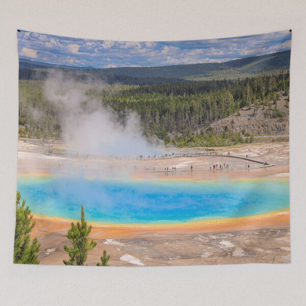 Item preview, The Living Colors of Giant Prismatic Spring designed and sold by KMNscapes – Ireland Prints & Beyond.