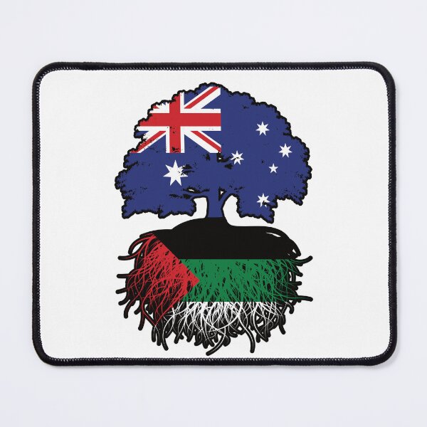 Item preview, Arabism Arab Australian Australia Tree Roots Flag designed and sold by FlagX.