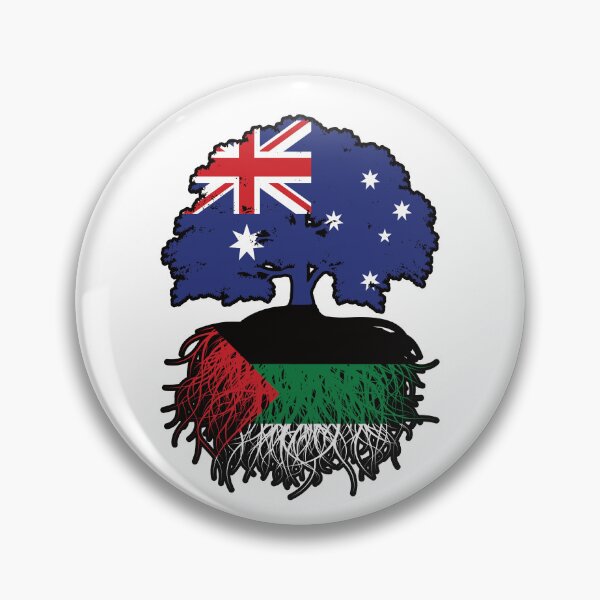 Item preview, Arabism Arab Australian Australia Tree Roots Flag designed and sold by FlagX.