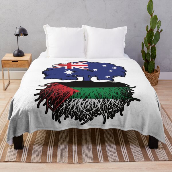 Item preview, Arabism Arab Australian Australia Tree Roots Flag designed and sold by FlagX.