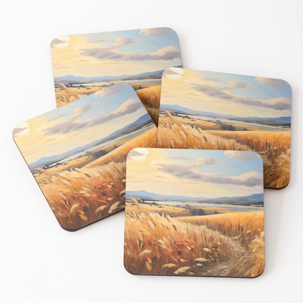 Item preview, Farmhouse - Wheatfield designed and sold by KootenayDesigns.