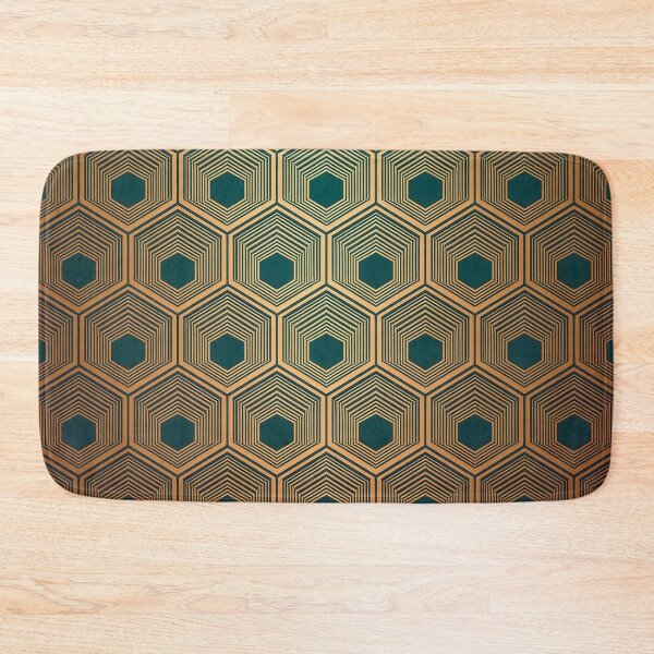 Item preview, An elegant Art Deco-inspired pattern design with stylized hexagons. designed and sold by HEMRO.