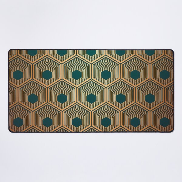 Item preview, An elegant Art Deco-inspired pattern design with stylized hexagons. designed and sold by HEMRO.
