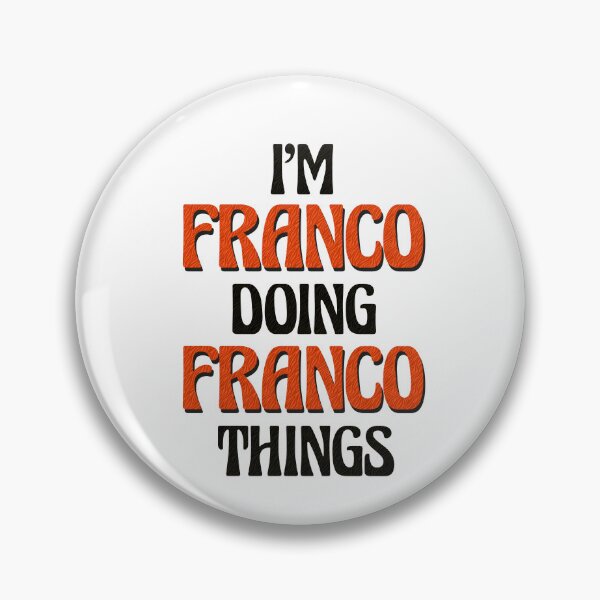 Item preview, Soy Franco Haciendo Cosas de Franco designed and sold by Oussinc.