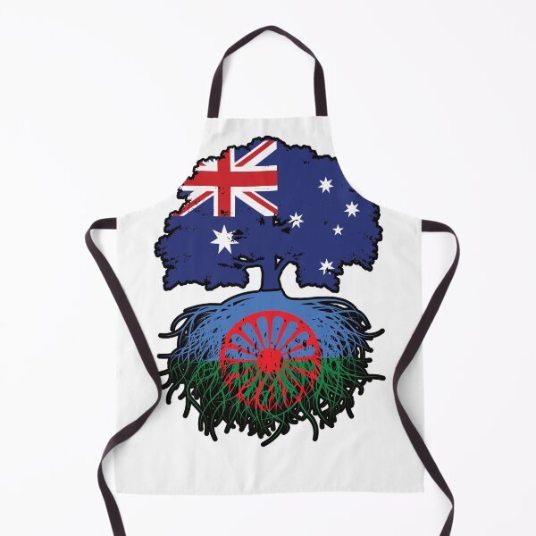Item preview, Romani Roma Australian Australia Tree Roots Flag designed and sold by FlagX.