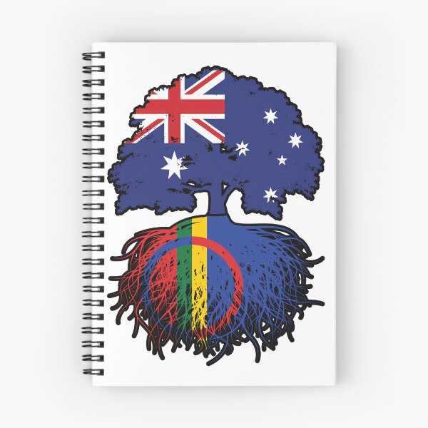 Item preview, Sami Saami Australian Australia Tree Roots Flag designed and sold by FlagX.