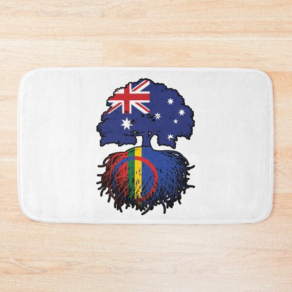 Item preview, Sami Saami Australian Australia Tree Roots Flag designed and sold by FlagX.