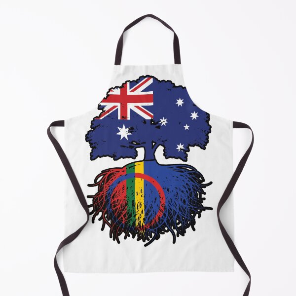Item preview, Sami Saami Australian Australia Tree Roots Flag designed and sold by FlagX.