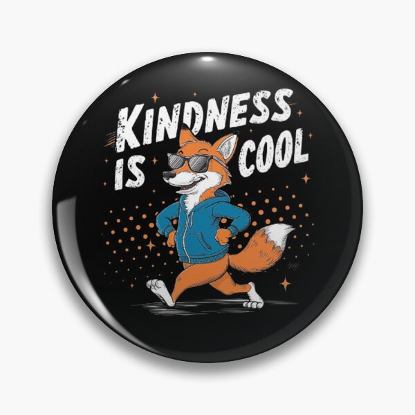 Item preview, Cool Fox Spreading Kindness - Fun and Positive Vibes designed and sold by love3617.