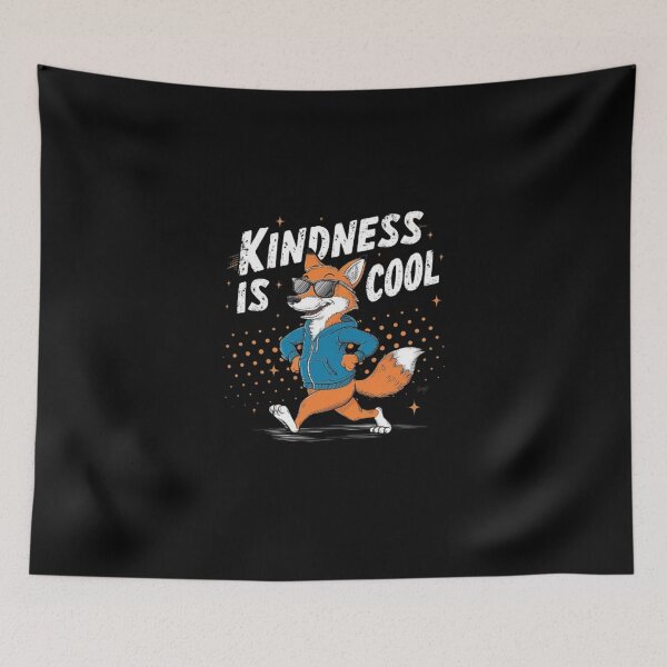 Item preview, Cool Fox Spreading Kindness - Fun and Positive Vibes designed and sold by love3617.