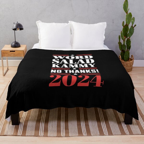 Item preview, Word Salad Kammy No Thanks - Satirical Political Campaign T-Shirt designed and sold by OwlWorks.