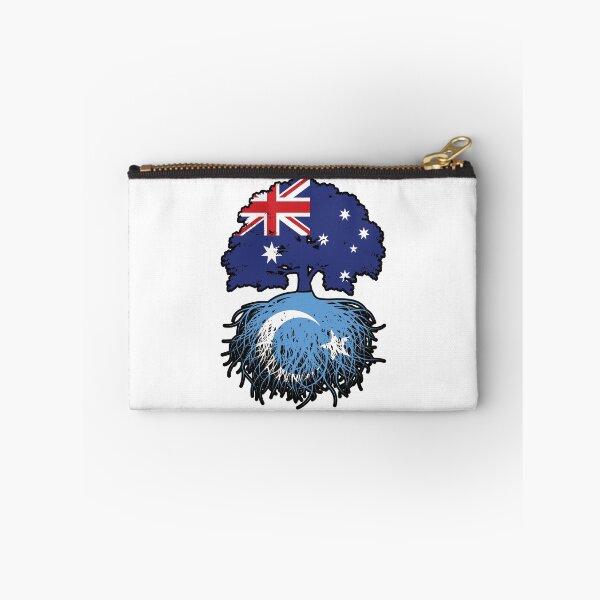 Item preview, East Turkistan Uyghur Australian Australia Tree Roots Flag designed and sold by FlagX.