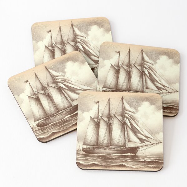 Item preview, Sailing in the Silent Sea Sketch   designed and sold by MJTheSailor.