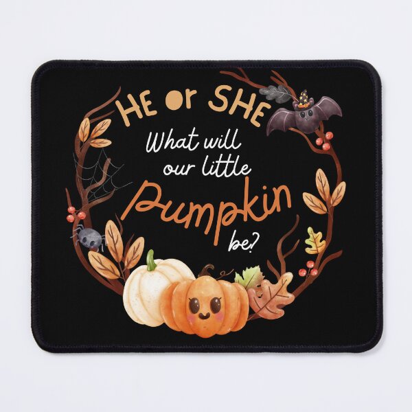Item preview, He or She What Will Our Little Pumpkin Be designed and sold by InfinVibeDesign.