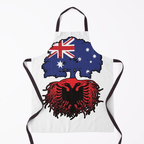 Item preview, Albania Albanian Australian Australia Tree Roots Flag designed and sold by FlagX.