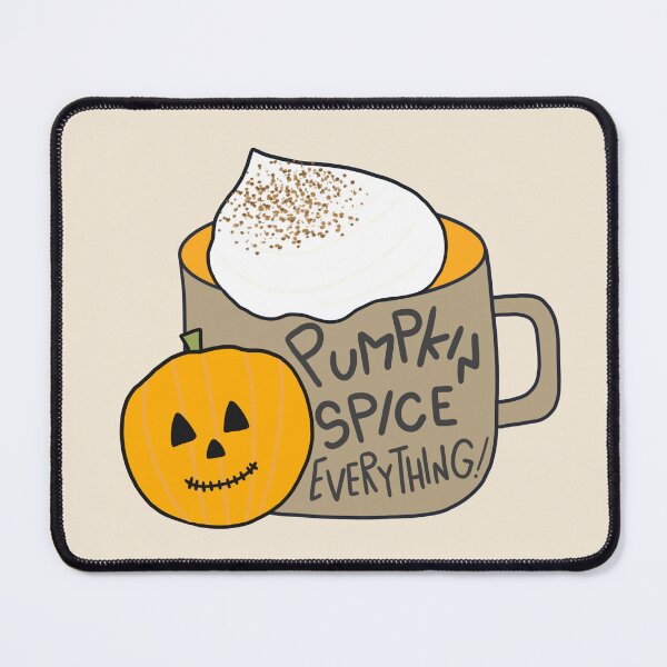 Item preview, Pumpkin Spice Latte Coffee Everything Cute Aesthetic Halloween Art Logo Fall designed and sold by Marinaaa010.