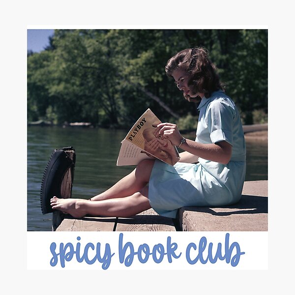 Item preview, Spicy Books Club designed and sold by HematiteDesign.