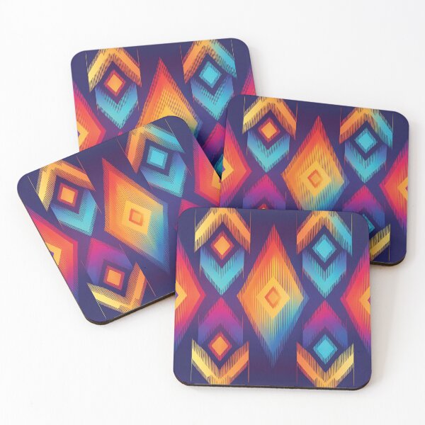 Item preview, A cutting-edge Ikat pattern design. designed and sold by HEMRO.