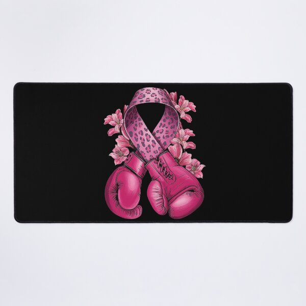 Item preview, Pink Boxing Gloves and Ribbon - Breast Cancer Awareness Fight designed and sold by love3617.