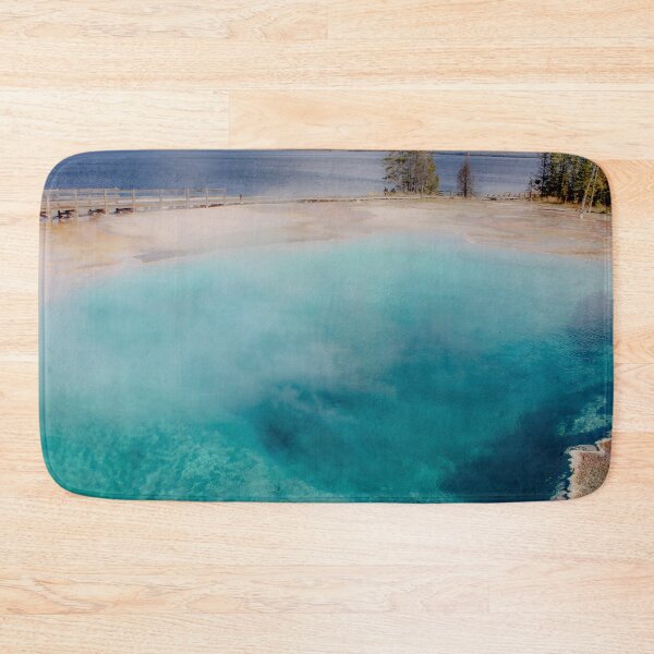 Item preview, West Thumb Geyser: Nature’s Steam Along Yellowstone Lake designed and sold by KMNscapes – Ireland Prints & Beyond.