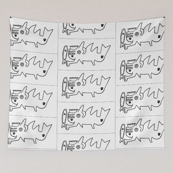 Item preview, Ancient Orca Geoglyph Peru designed and sold by bluefrog.