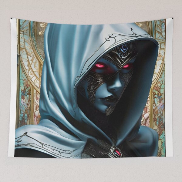 Item preview, Assassin of the Shadow Elves - Dark Fantasy Art concept designed and sold by Delerat7.