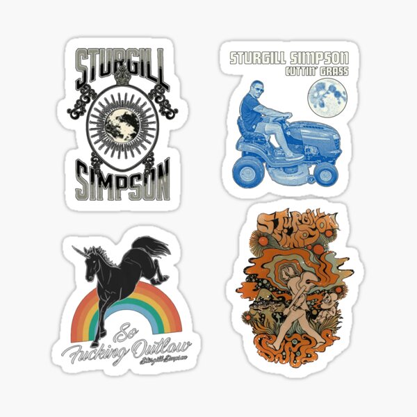Artikel-Vorschau von 4-in-1-Packung Sturgill Simpson, designt und verkauft von BakulanTempe.