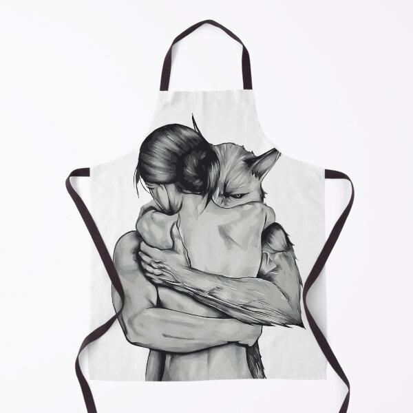 Item preview, Wolf and woman designed and sold by hussain-dz.