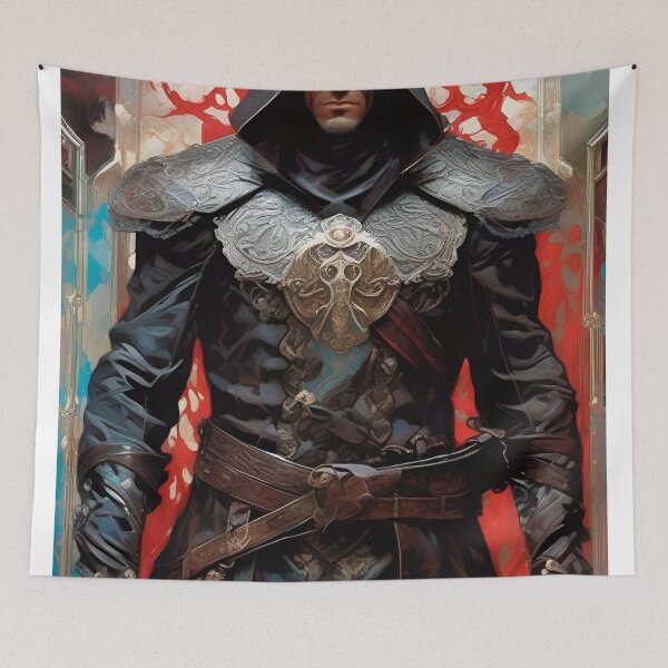 Item preview, Assassin of the Rising Tide - Dark Fantasy Art concept designed and sold by Delerat7.